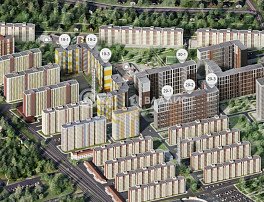 1-комнатная квартира, 46.9 м2