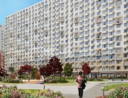 1-комнатная квартира, 40.56 м2