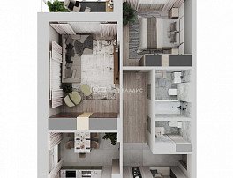 2-комнатная квартира, 65.64 м2