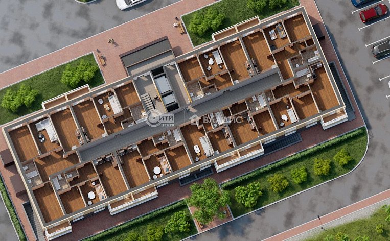 2-комнатная квартира, 59.5 м2, эт. 5, id: 906745, фото 6