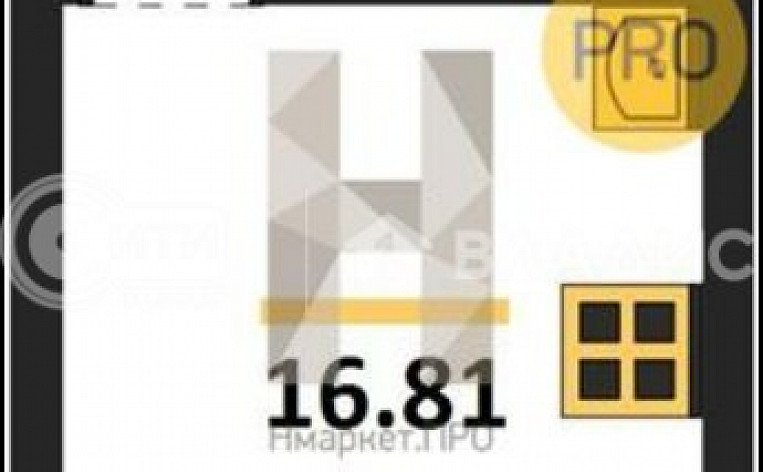 1-комнатная квартира, 16.81 м2, эт. 4, id: 705428, фото 11