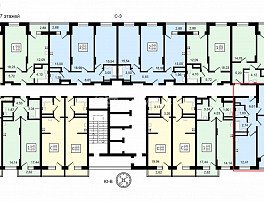 2-комнатная квартира, 54.79 м2