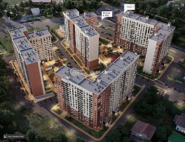 3-комнатная квартира, 90.7 м2
