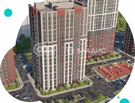 1-комнатная квартира, 39.87 м2