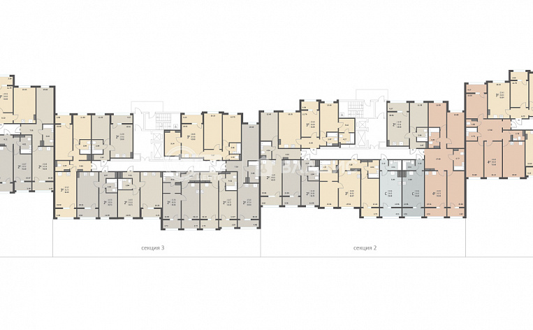 1-комнатная квартира, 46.22 м2, эт. 11, id: 917278, фото 11