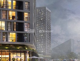 1-комнатная квартира, 49.3 м2