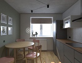 1-комнатная квартира, 46 м2