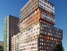 1-комнатная квартира, 44.29 м2