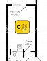 1-комнатная квартира, 30.11 м2, эт. 2, id: 1105365, фото 1