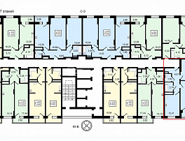 2-комнатная квартира, 54.79 м2