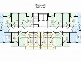 3-комнатная квартира, 73.5 м2