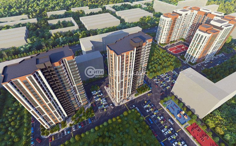 1-комнатная квартира, 43.5 м2, эт. 20, id: 829660, фото 4