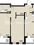 2-комнатная квартира, 72.61 м2, эт. 18, id: 1062671, фото 1