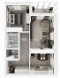 2-комнатная квартира, 66.06 м2, эт. 11, id: 760573, фото 1