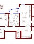 3-комнатная квартира, 140 м2, эт. 3, id: 1007536, фото 12