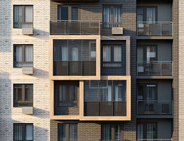 1-Комнатная квартира 62.72м²