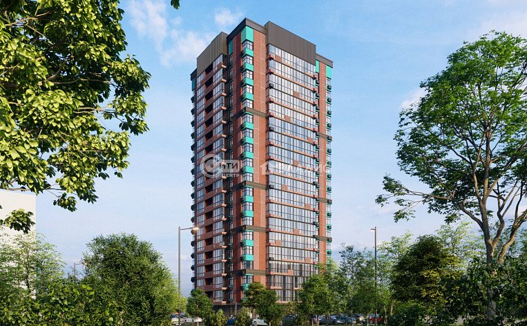 1-комнатная квартира, 41.66 м2, эт. 17, id: 1104275, фото 6