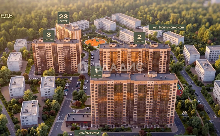 2-Комнатная квартира 52.74м², эт. 6, фото 9