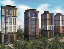 1-Комнатная квартира 45.63м²