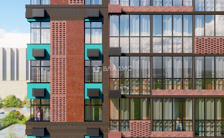 1-Комнатная квартира 37.50м², эт. 9, фото 6