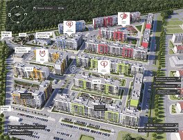 1-комнатная квартира, 38.4 м2