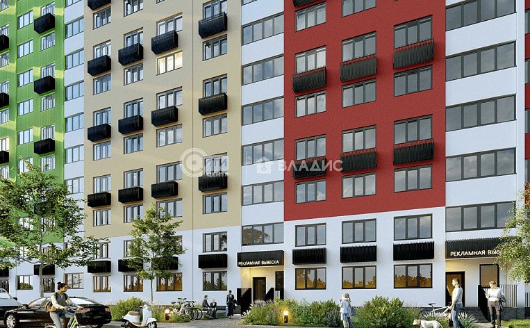 2-комнатная квартира, 62.6 м2, эт. 16, id: 825671, фото 4