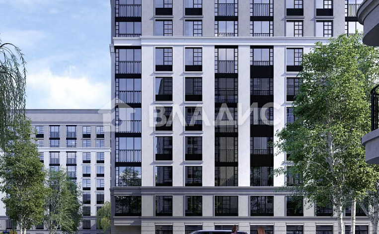 1-Комнатная квартира 38.51м², эт. 9, фото 2