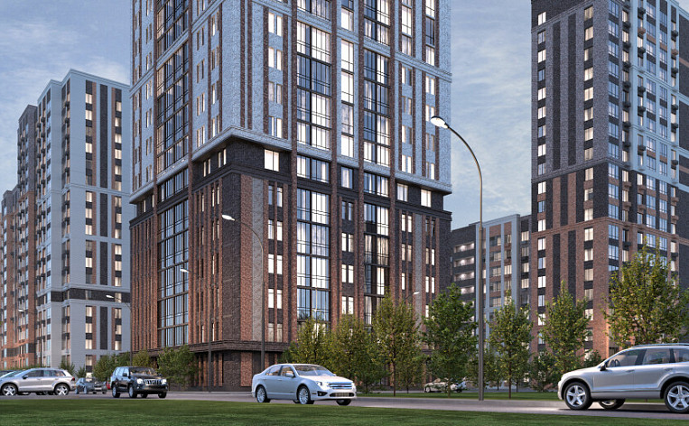 3-Комнатная квартира 67.31м², эт. 21, фото 1