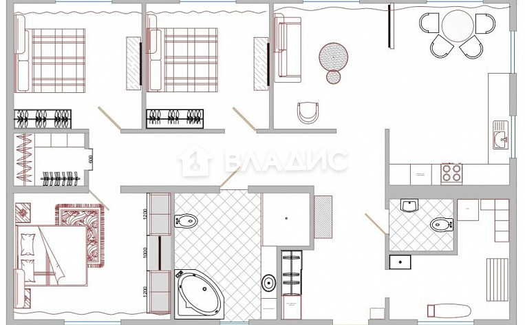 Дом 126.50м², фото 34