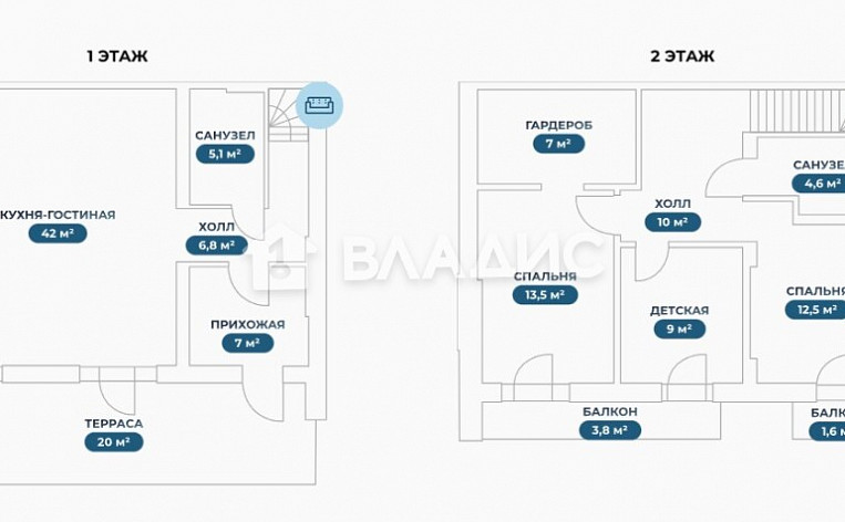 Дом 96.00м², фото 12
