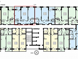 2-комнатная квартира, 62.54 м2