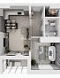1-комнатная квартира, 52.92 м2, эт. 13, id: 760559, фото 1