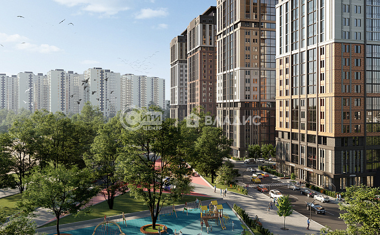 1-комнатная квартира, 42.77 м2, эт. 2, id: 722397, фото 12