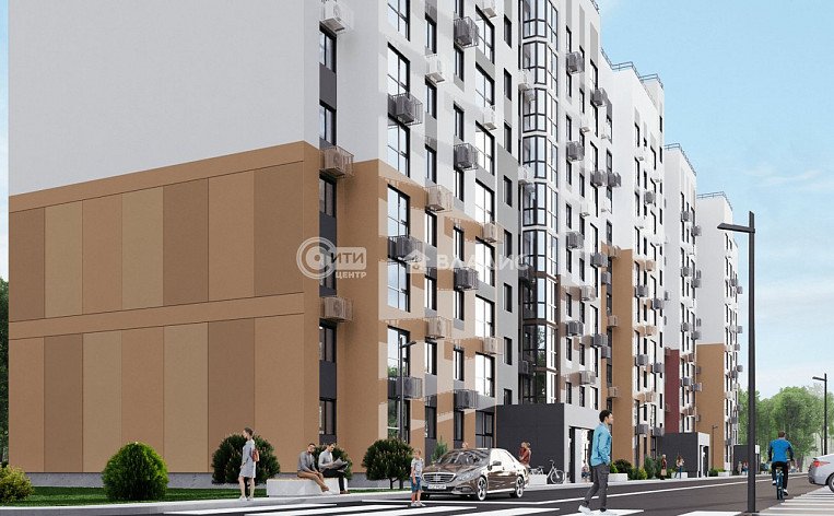 1-комнатная квартира, 26.68 м2, эт. 9, id: 1091191, фото 6