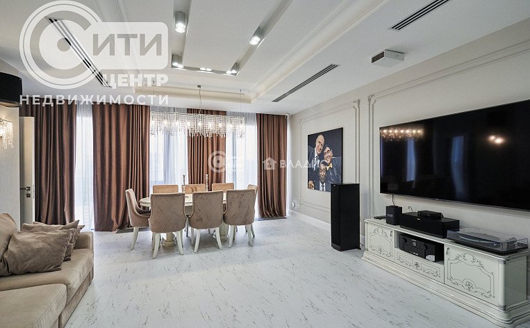 3-комнатная квартира, 137.5 м2, эт. 14, id: 1080981, фото 37