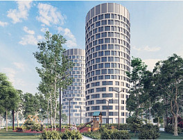 1-Комнатная квартира 40.38м²