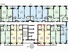 1-комнатная квартира, 27.12 м2