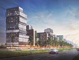 1-Комнатная квартира 55.34м²