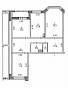 3-Комнатная квартира 86.20м², эт. 13, фото 3