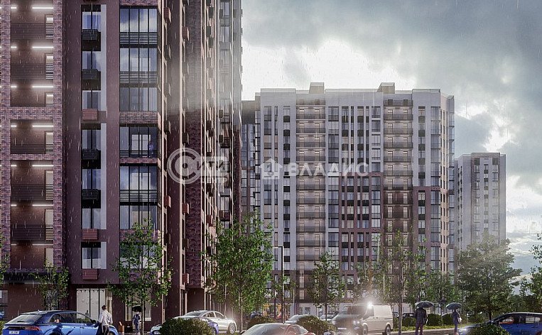 1-комнатная квартира, 26.46 м2, эт. 11, id: 1071715, фото 14