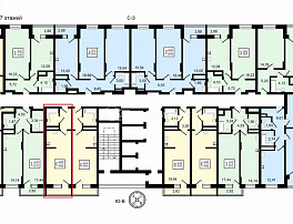 1-комнатная квартира, 27.03 м2