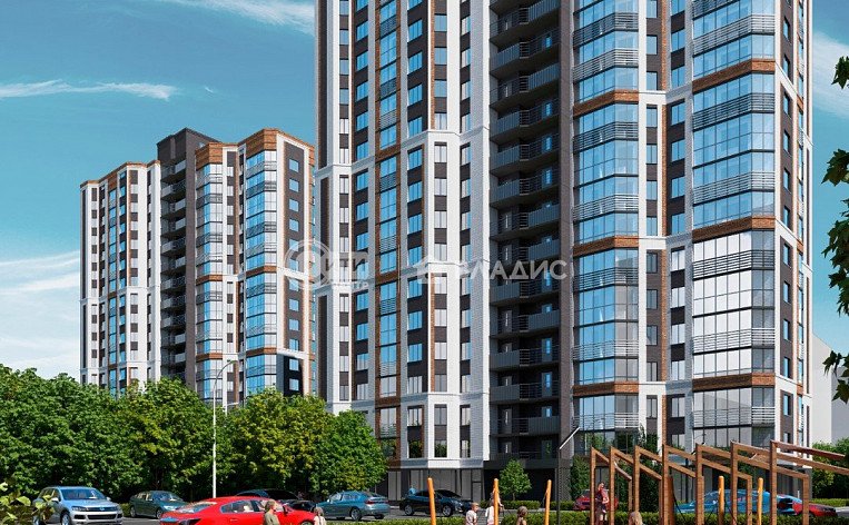 1-комнатная квартира, 43.5 м2, эт. 20, id: 829660, фото 4