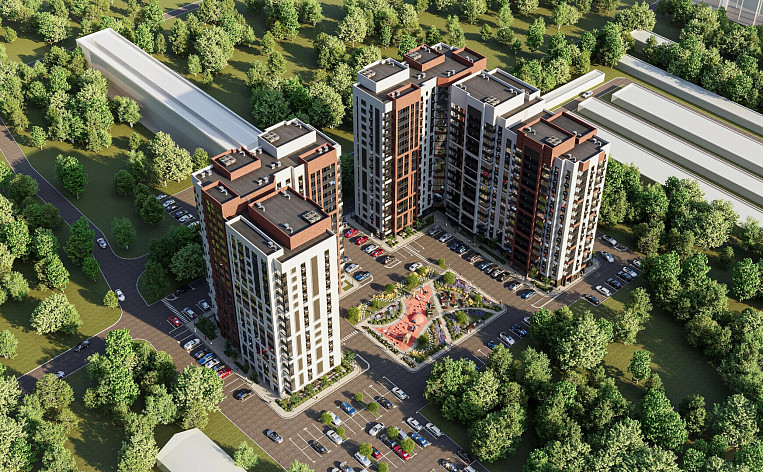 1-Комнатная квартира 25.73м², эт. 12, фото 4