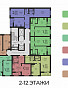 1-Комнатная квартира 38.40м², эт. 4, фото 6