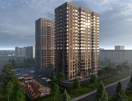 1-Комнатная квартира 44.96м²