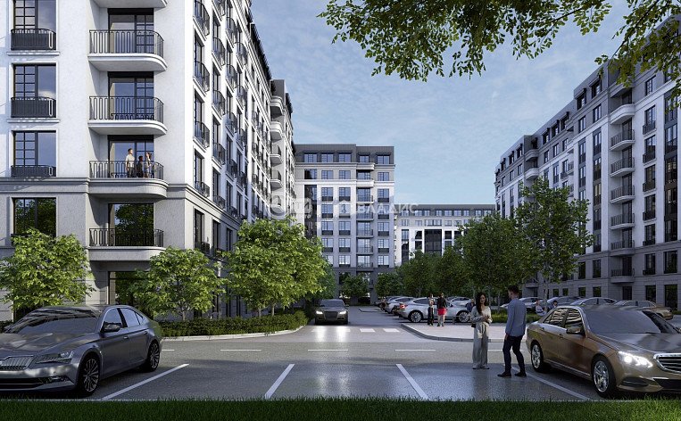 1-комнатная квартира, 41.16 м2, эт. 9, id: 1112978, фото 6