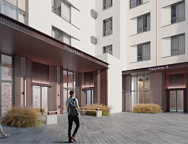 1-Комнатная квартира 46.44м²