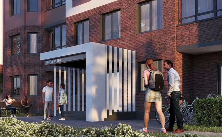 1-Комнатная квартира 38.07м², эт. 10, фото 10