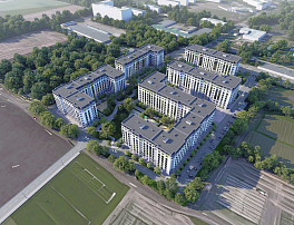 1-Комнатная квартира 36.61м²