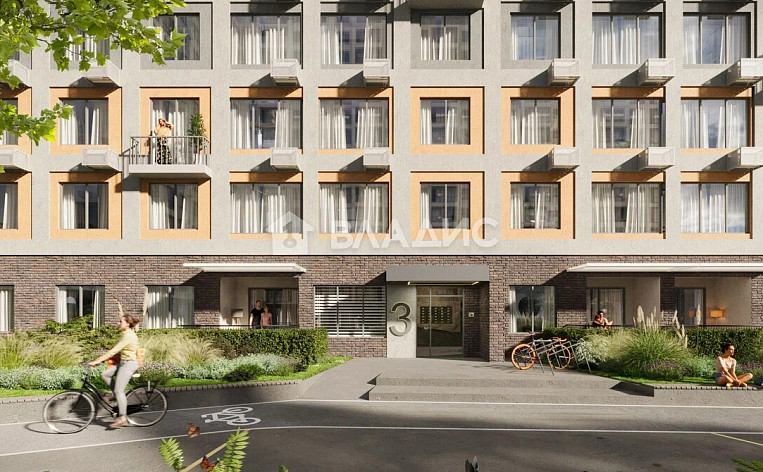 1-Комнатная квартира 51.20м², эт. 4, фото 16
